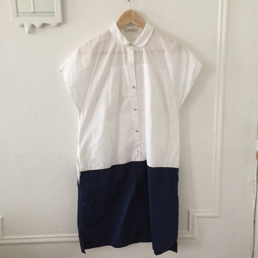 Madewell colorblocked dress